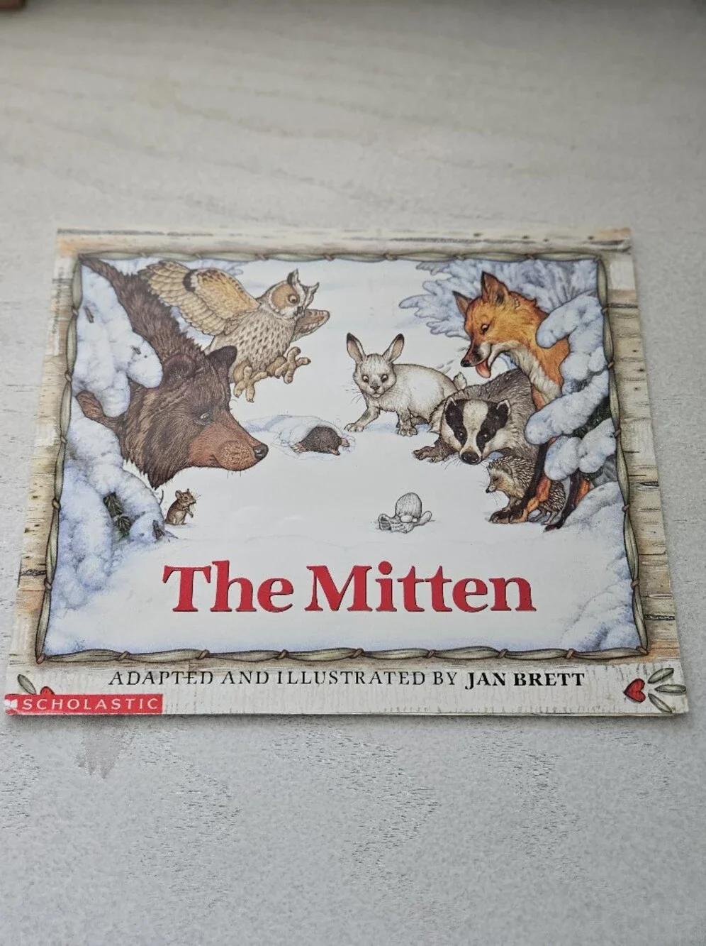 The Mitten by Jan Brett – Scholastic Children’s Book